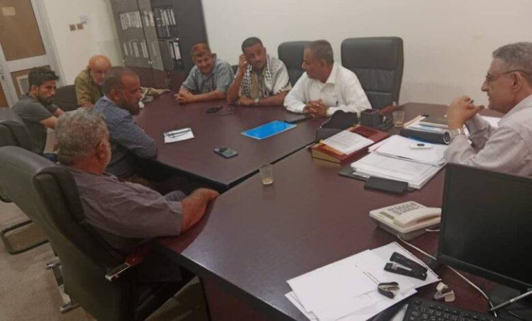 تكليف فريق هندسي مختص من قطاع الري واستصلاح الأراضي للنزول إلى عدة مناطق بحبيل جبر