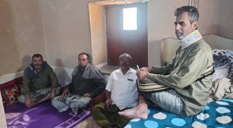 رئيس انتقالي القطن يطمئن على صحة مدير الإدارة التنظيمية بالهيئة المساعدة