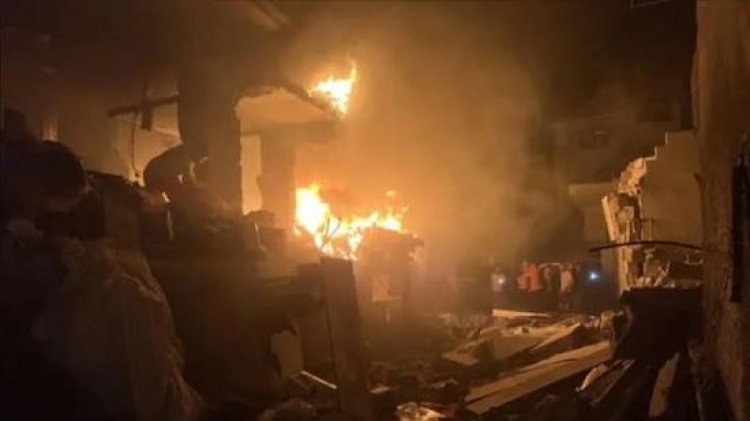 قتلى وجرحى في قصف إسرائيلي بحي الشيخ رضوان