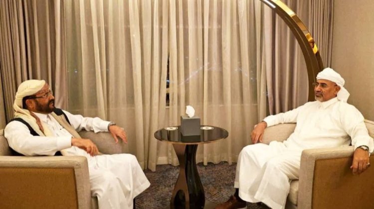 الرئيس الزُبيدي والشيخ العرادة يؤكدان ضرورة ايجاد حلول عاجلة للأوضاع الاقتصادية في البلاد