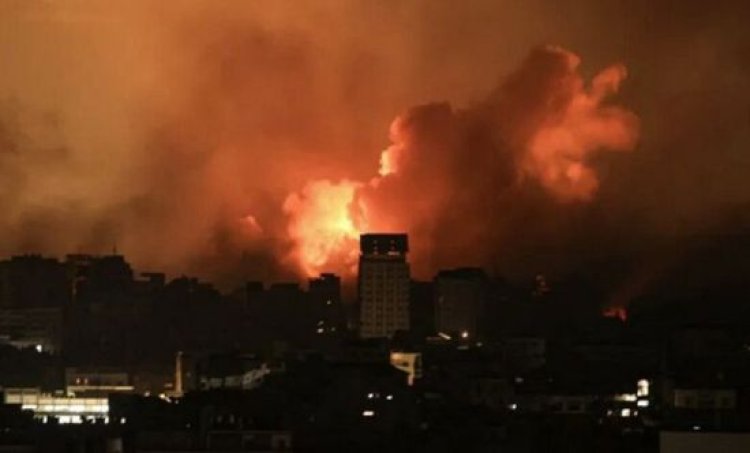 استشهاد 5 فلسطينيين بقصف إسرائيلي بمخيم الشاطئ