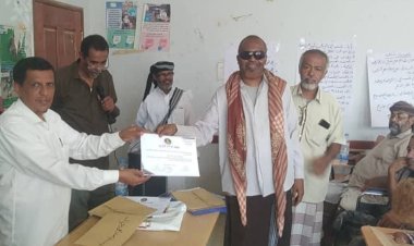 انتقالي حبان ينظم حفلًا تكريميًا للكوادر التربوية والصحية في المديرية