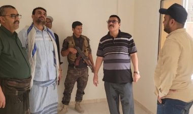 مدير عام المنصورة يتفقد الأعمال النهائية بمشروع بناء مجمع قضائي بالمديرية