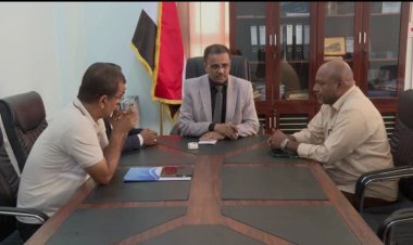 الأمين العام لمحلي حضرموت يناقش استعدادات نادي تضامن حضرموت للمشاركة في بطولة أبطال أندية الخليج للعام 2025م - 2026م