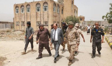 محافظ الضالع يطلع على أوضاع إصلاحية السجن المركزي في مدينة سناح.