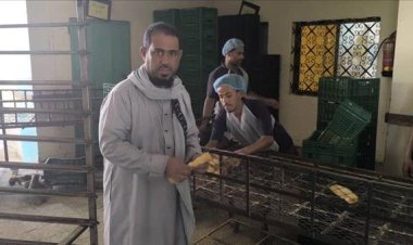 مدير عام مديرية خنفر "اليوسفي" يدشن إعادة عمل أفران عدن الخيرية في مدينة جعار