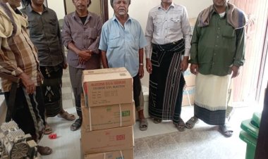 بدعم من الرئيس الزُبيدي.. تدشين توزيع المحاليل الوريدية بالمركز الصحي في الضليعة