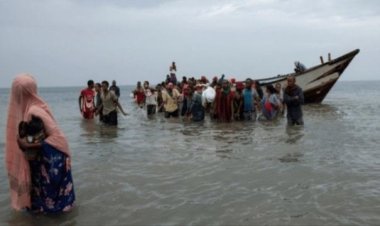 وصول 400 مهاجر إثيوبي إلى سواحل شبوة عبر قوارب تهريب.