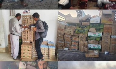 السلطة المحلية بمديرية عتق.. تكثف الرقابة على منتجات الزبادي وتُصادر طنًا من المنتج الفاسد .