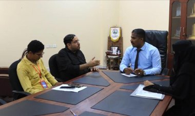 وكيل الشباب بحضرموت يطلع على سير البرنامج التعليمي والتمكين الأقتصادي لمؤسسة قلم للابداع بالمكلا