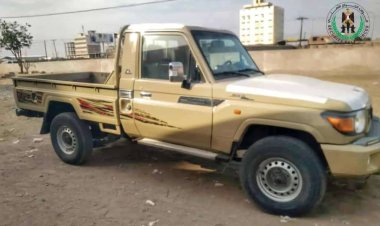 قوات حزام طوق عدن تضبط سيارة مسروقة وتعيدها إلى مالكها