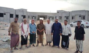 انتقالي الشحر يطّلع على سير العمل في مشروع معهد "أحمد السيد عبدالوهاب النقيب" للتعليم الفني