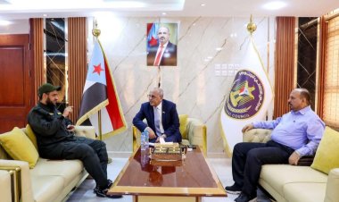 الكثيري يطّلع على الأوضاع الأمنية بمحافظة لحج