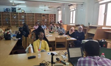 كلية الصيدلة بجامعة عدن تنظم ورشة تدريبية حول أساسيات البحث والنشر العلمي