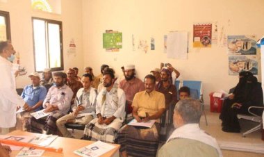 تدريب فرق المشرفين والعاملين المشاركين في حملة التحصين ضد مرض شلل الاطفال بكرش القبيطة