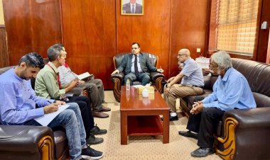 الوزير السقطري يبحث مع منظمة ميرسي كور أوجه التعاون المشترك