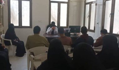 اجتماع تنسيقي لمتطوعي التثقيف الصحي بيافع سرار استعداداً لحملة شلل الأطفال