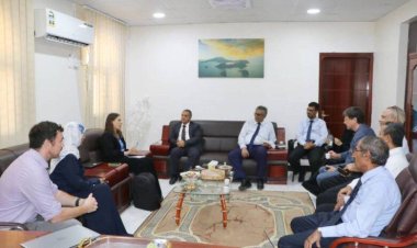 رئيس جامعة عدن يزور الجهاز المركزي للإحصاء ويؤكد أهمية التعاون المشترك