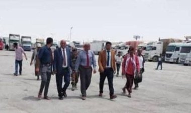 مدير عام جمرك شحن يستقبل وفدًا من مصلحةالجمارك ويطّلع على سير العمل ومشاريع البنية التحتية