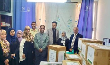 بدعم من الشركات الدوائية الرائدة في العاصمة عدن.. مؤسسة قمة عدن للصحة والتربية والتنمية AAFترفد مجمع المعلا الصحي بأدوية علاجية لأمراض النساء والتوليد