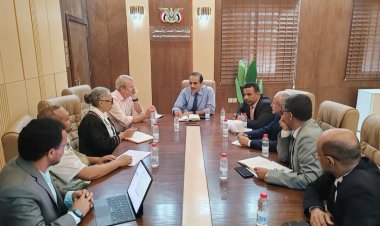 وزير الصحة يبحث مع اليونيسيف تعزيز الشراكة وتطوير خدمات الرعاية الصحية الأولية