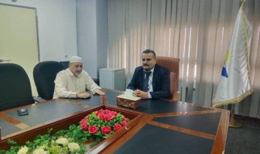 مدير مطار عدن الدولي يلتقي رئيس مكتب التنسيق وتسهيل حركة المنظمات الدولية والجهات المانحة