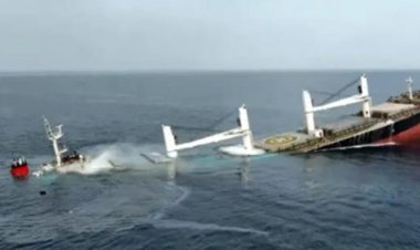 لجنة الطوارئ تحذر من كارثة بيئية في البحر الأحمر بعد غرق ثلاث سفن شحن