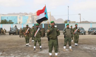 بعرض عسكري مهيب أمن العاصمة عدن يدشّن المرحلة الثانية من العام التدريبي والمعنوي 2025.