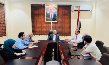 وزير المياه يبحث مع شركاء دوليين دعم إمدادات المياه في عدن وتعز ولحج