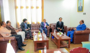 وزير النقل يستقبل السفير الياباني لدى بلادنا