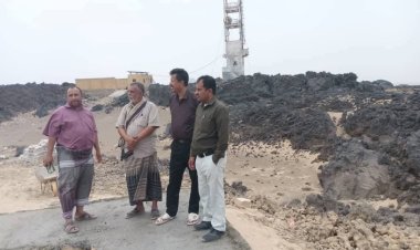 بدعم من محافظ شبوة" الأعمال الإنشائية تتقدم بسرعة في مشروع خزان مياه بئر علي_الخبية بمديرية رضوم .