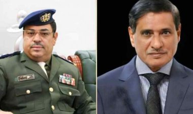 مدير كلية الشرطة بحضرموت التميمي يطمئن على صحة اللواء البحسني بعد نجاح عمليته الجراحية