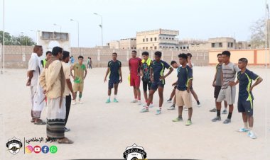 أهلي الغيل يجري حصة تدريبية مهمة تأهباً للمشاركة في دوري البلدة لكرة القدم