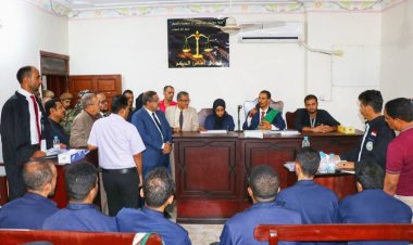 رئيس مجلس القضاء الأعلى ووزير العدل يدشنان بدأ المحاكمات الصورية  لطلاب المعهد العالي للقضاء