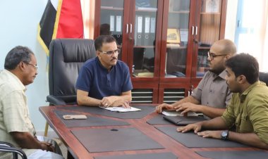 الأمين العام يوقّع اتفاقية مشروع برنامج شبكة الأمان الغذائي بحضرموت