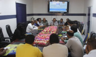 الجمحي يدشن اجتماع المراجعة لبرنامج التغذية لمدراء مكاتب الصحة ومنسقي التغذية للربع الثاني 2025 م بحضرموت الساحل بحضور منظمة العون الإنساني هاد