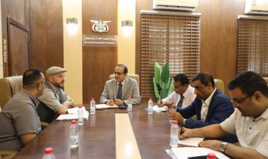 وزير الصحة يبحث مع بعثة أطباء بلا حدود الفرنسية تعزيز التعاون المشترك