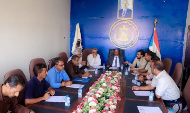 تنفيذية انتقالي شبوة تناقش عددًا من القضايا التنظيمية والإدارية بالهيئة