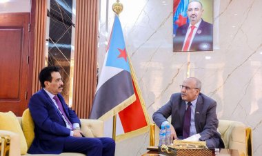 الكثيري يلتقي السفير سالم بلفقيه