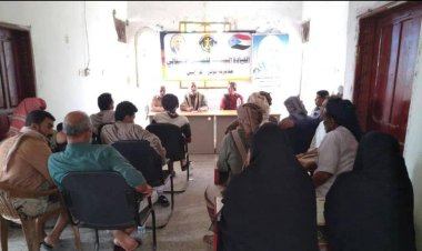 رئيس تنفيذية انتقالي لودر يلتقي عددا من المشايخ والشخصيات السياسية والاجتماعية بالمديرية