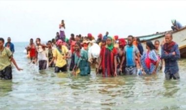 شبوة.. وصول 200 مهاجر إفريقي إلى سواحل رضوم بينهم 120 امرأة