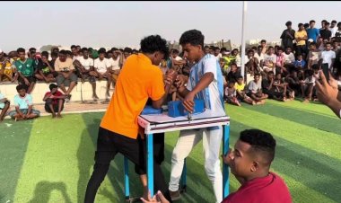 برعاية السلطة بالشحر وإشراف الشباب والرياضة - تقيم مبادرة ثقافة حياة بطولة مصارعة الذراعين للشباب