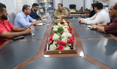 العميد جبر يناقش اوضاع المهاجرين الأفارقة مع منظمة الهجرة الدولية