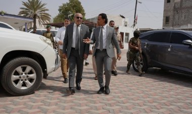 الكثيري يتفقد سير العمل بالقيادة المحلية لانتقالي العاصمة عدن