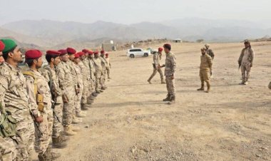 العميد نصر اليافعي يطّلع على جاهزية اللواء الثالث دعم وإسناد بمحور أبين