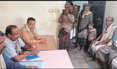 رئيس تنفيذية انتقالي بيحان يتفقد فرع مصلحة الأحوال المدنية بالمديرية