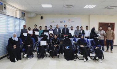 اختتام دورة تدريبية بعدن حول مفاهيم العمل الحر وتنمية مصادر الدخل