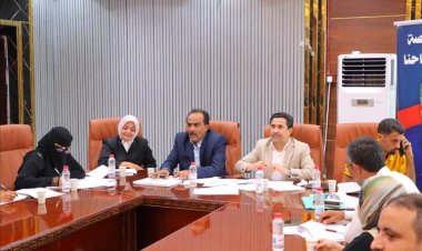 المكتب التنفيذي لمديرية خور مكسر يعقد اجتماعه الدوري ويناقش تقريري مكتب التربية والتعليم والضرائب