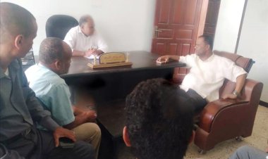 مدير تربية تبن بلحج يستقبل مدير مكتب الشباب والرياضة بالمحافظة