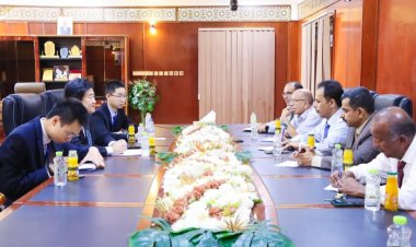 وزارة الزراعة والأسماك تبحث مع القائم بأعمال السفير الصيني باليمن زيادة صادراتنا الزراعية والسمكية للصين